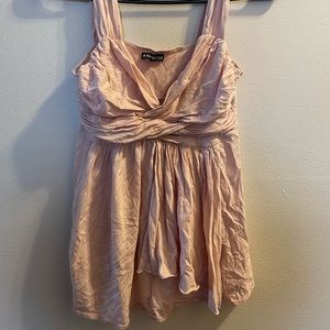 Express Women’s Tulip Baby Doll Tank Top - XS